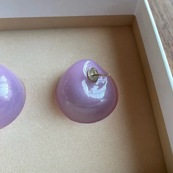 Nina Ricci Pink Bubble Earrings (S/S 2020) - Picture 5 of 8